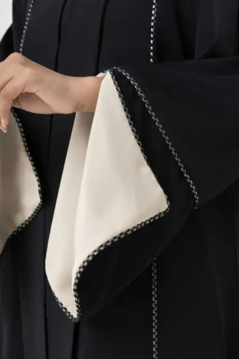 Elegant Daily Flow Abaya | Basic Open Abayas