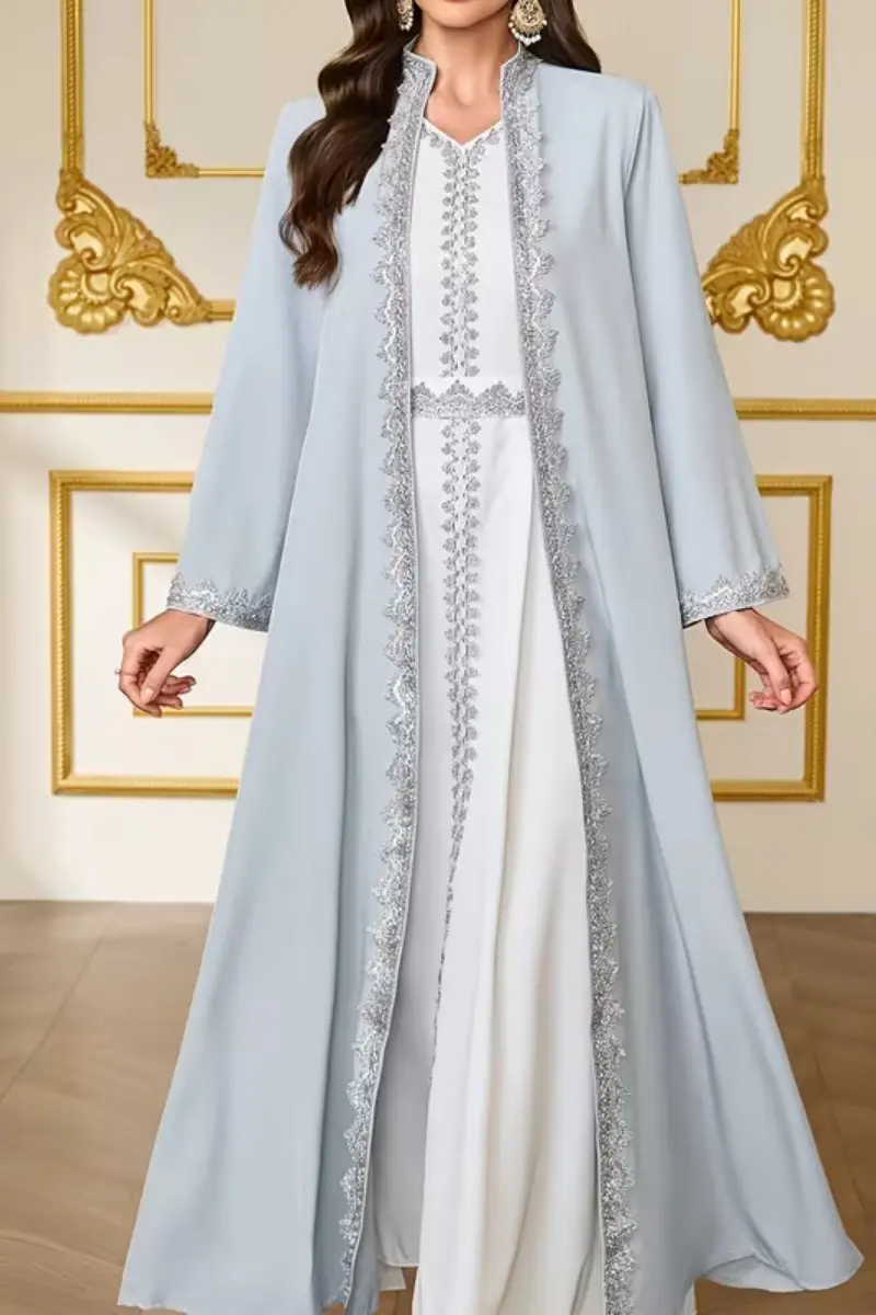 Pearl Wedding Luxe Abaya | Wedding Abayas