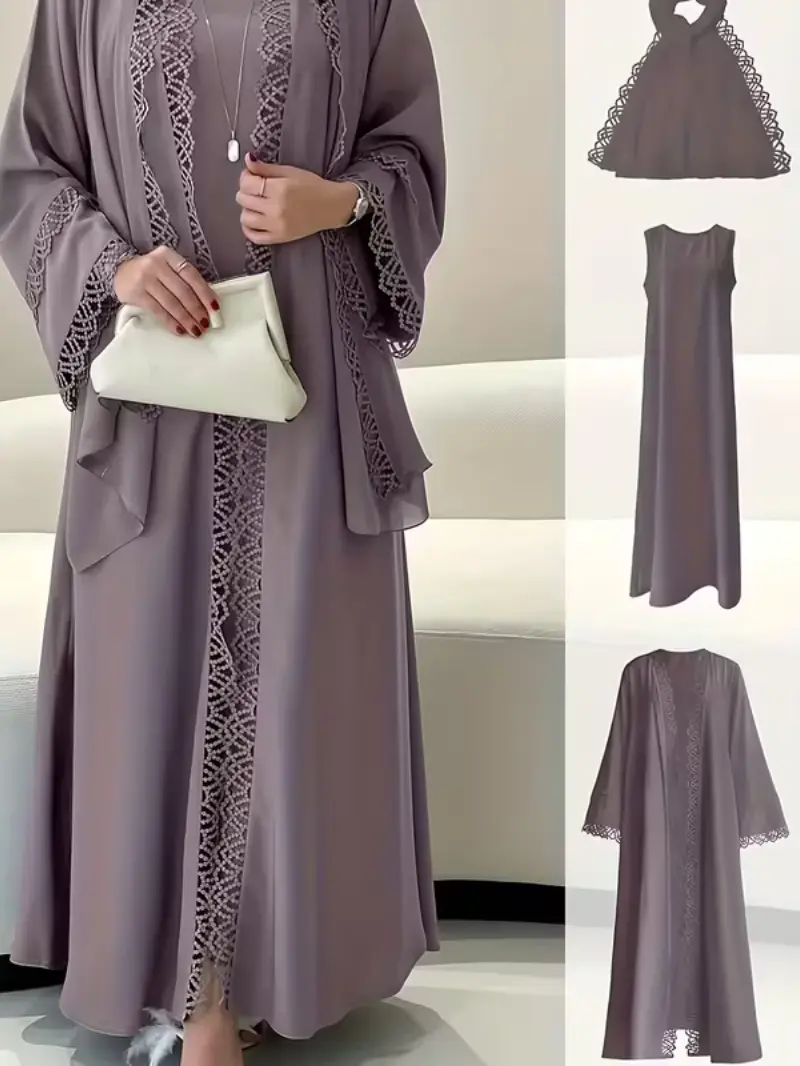 Luxe Matching Sheila Abaya | Abaya with Sheila