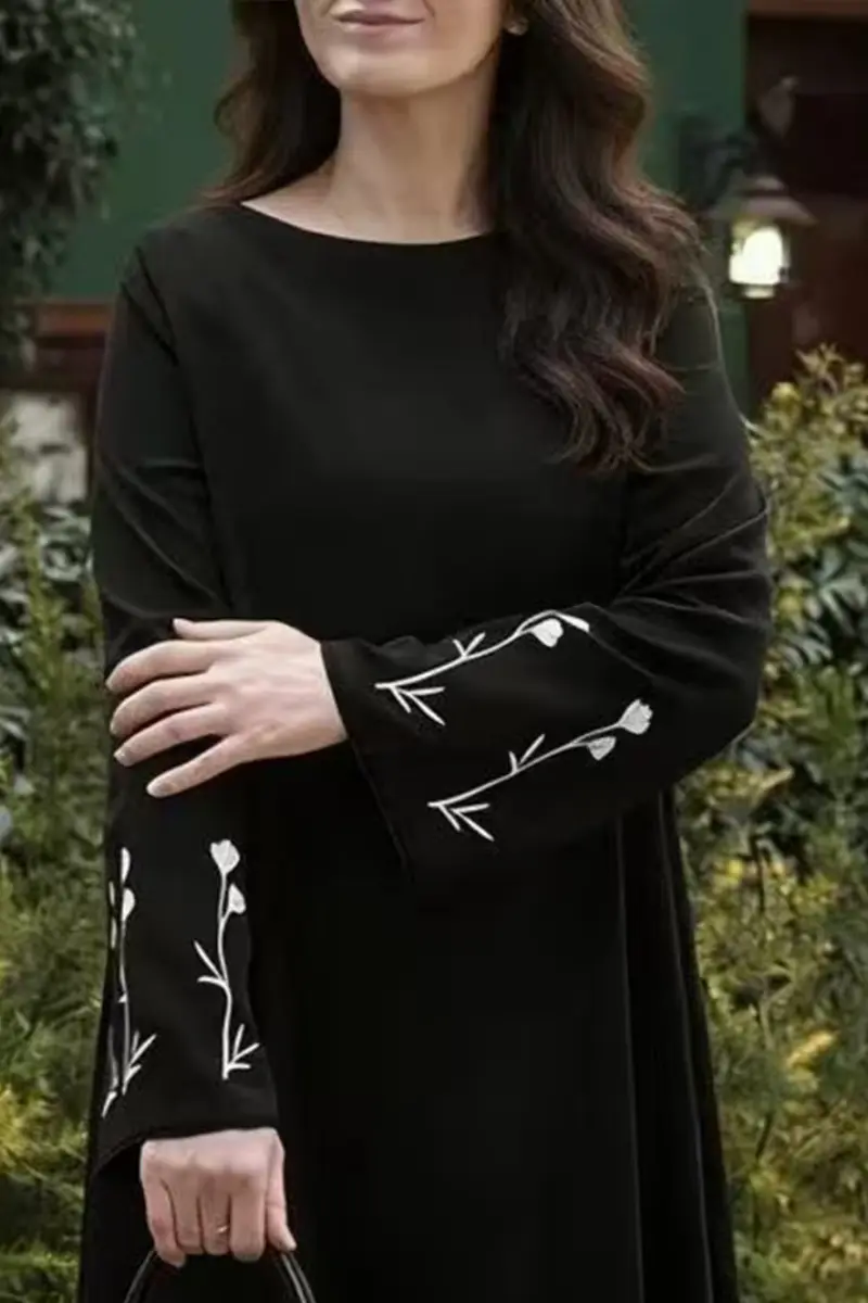 Noor Silk Evening Abaya | Silk Abayas