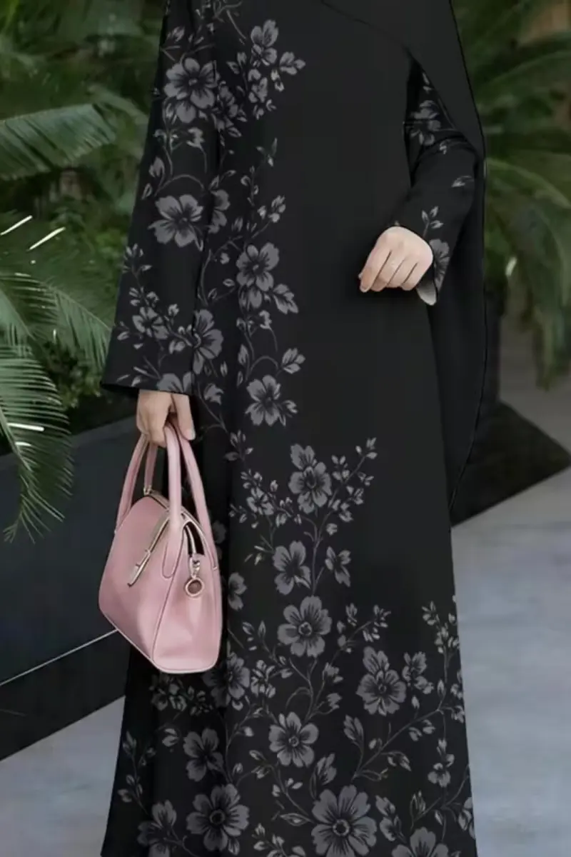 Silk Grace Flow Abaya | Silk Abayas