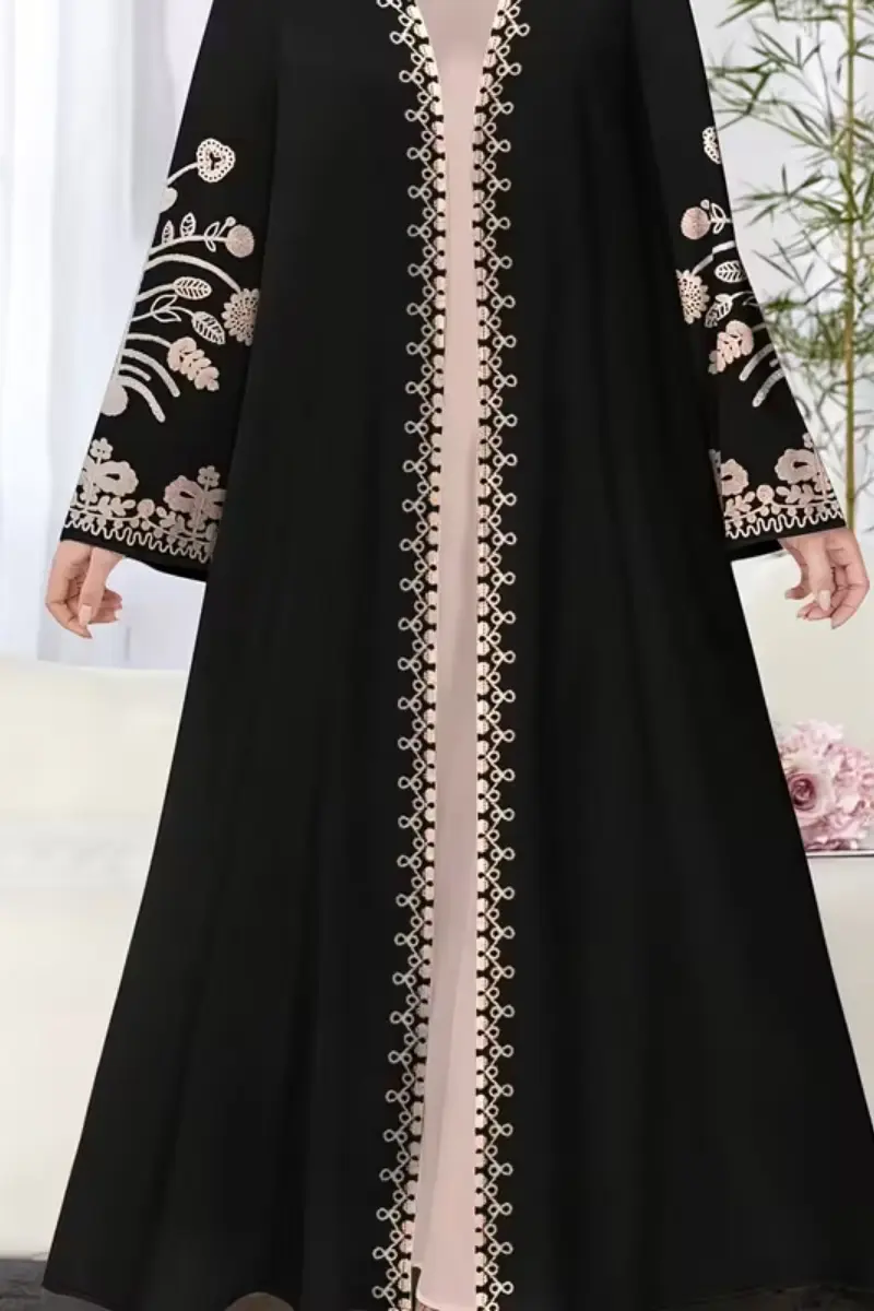 Luxe Noir Designer Abaya | Designer Abayas