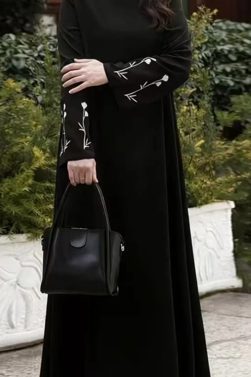 Noor Silk Evening Abaya | Silk Abayas