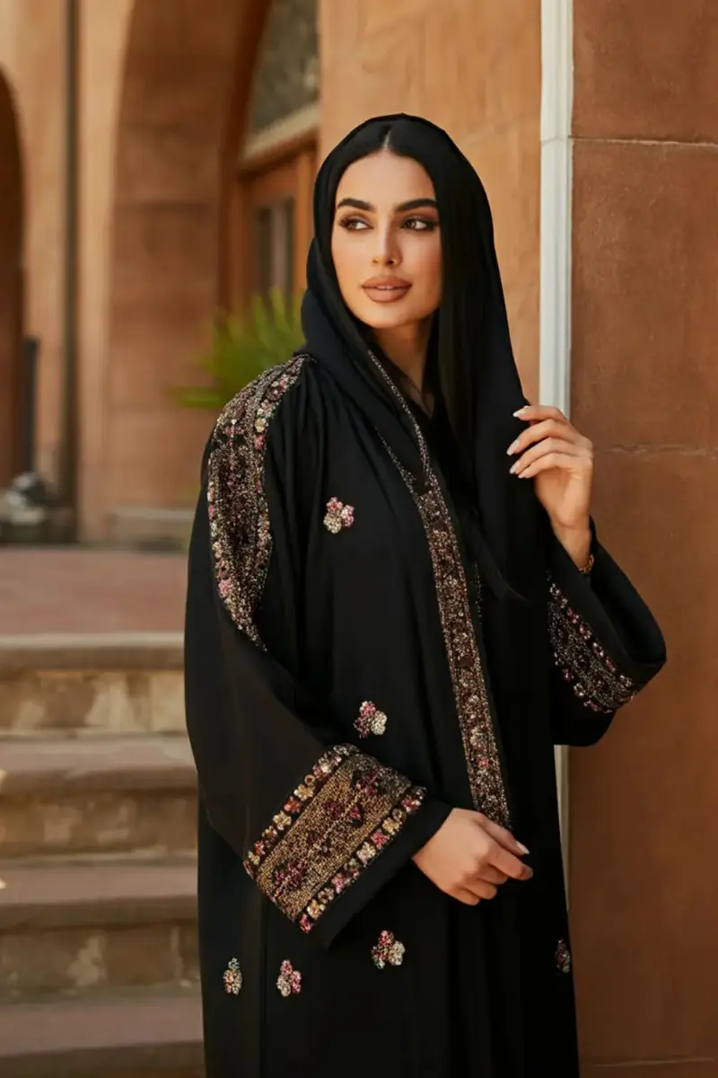 Soft Pearl Everyday Abaya | Basic Open Abayas