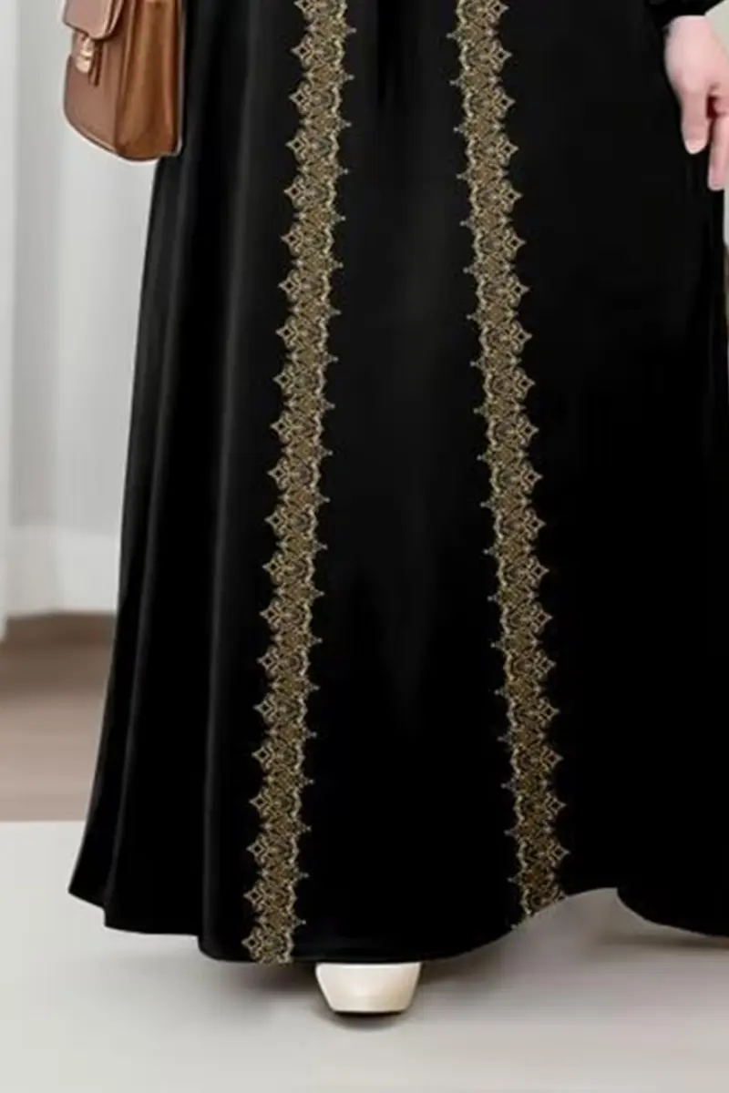 Pearl Luxe Evening Abaya | Luxury Abayas