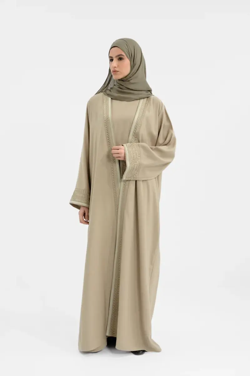 Modest Harmony Abaya Set | Abaya with Sheila