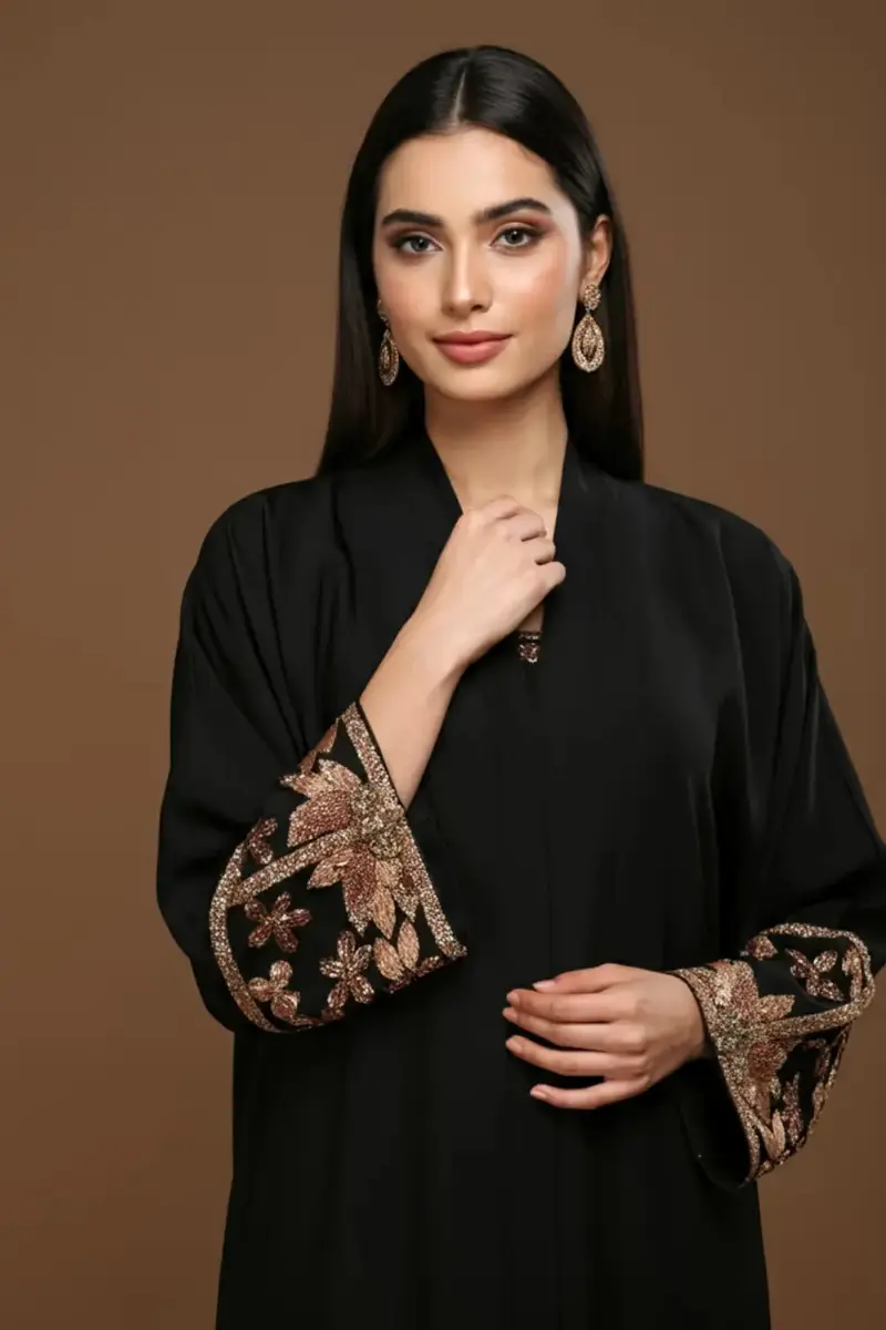 Soft Pearl Everyday Abaya | Basic Open Abayas