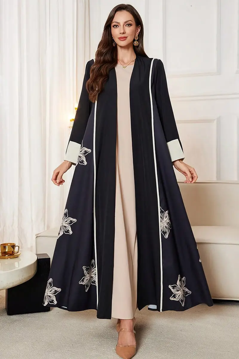 Royale Layered Statement Abaya | Layered Abaya Sets
